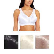 Playtex 42D WHITE 8 Hour Original Comfort Strap Full Coverage Wirefree Bra