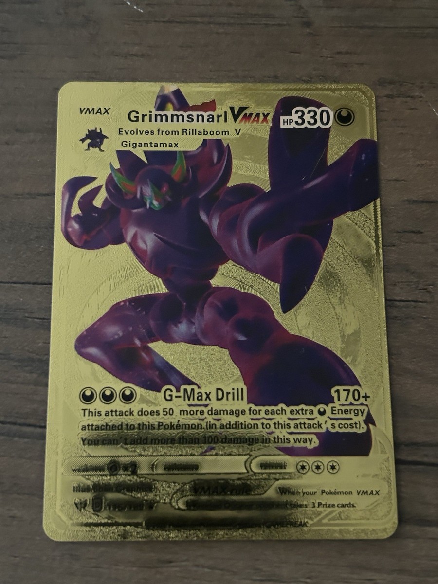 Pokémon TCG Grimmsnarl VMAX Darkness Ablaze Holo Ultra Rare | eBay
