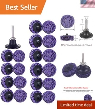 Paint Stripping Discs 2 Inch Quick Change Abrasive Wheels for Drills