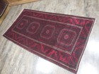 Anatolian Vintage Turkish Rug HandMade Turkish Tribal Geometric Rug 3.6x6.9 Ft — photo 6