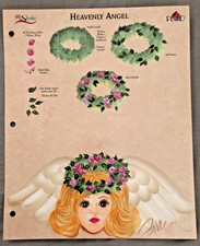 Donna Dewberry One Stroke Painting Reusable Teaching Guide HEAVENLY ANGEL RTG