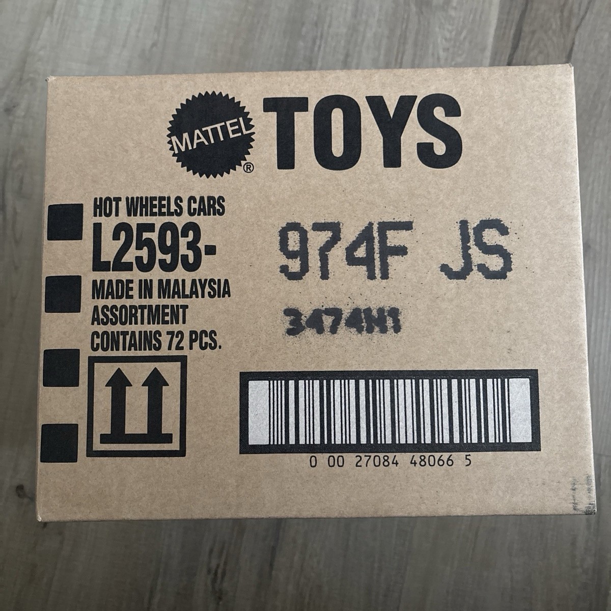 2025 Hot Wheels MIX Case 72 pcs Mattel NEW CARS --OPEN-- BOX