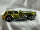 Vintage Mattel Hot Wheels Redline 1971 The Hood - Yellow / Gold.