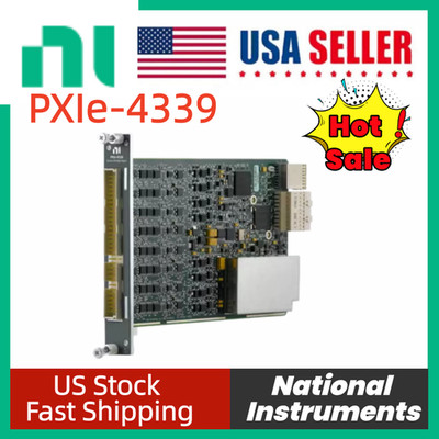 NEW National Instruments NI PXIe-4339 Strain/Bridge Input Module US Free TAX