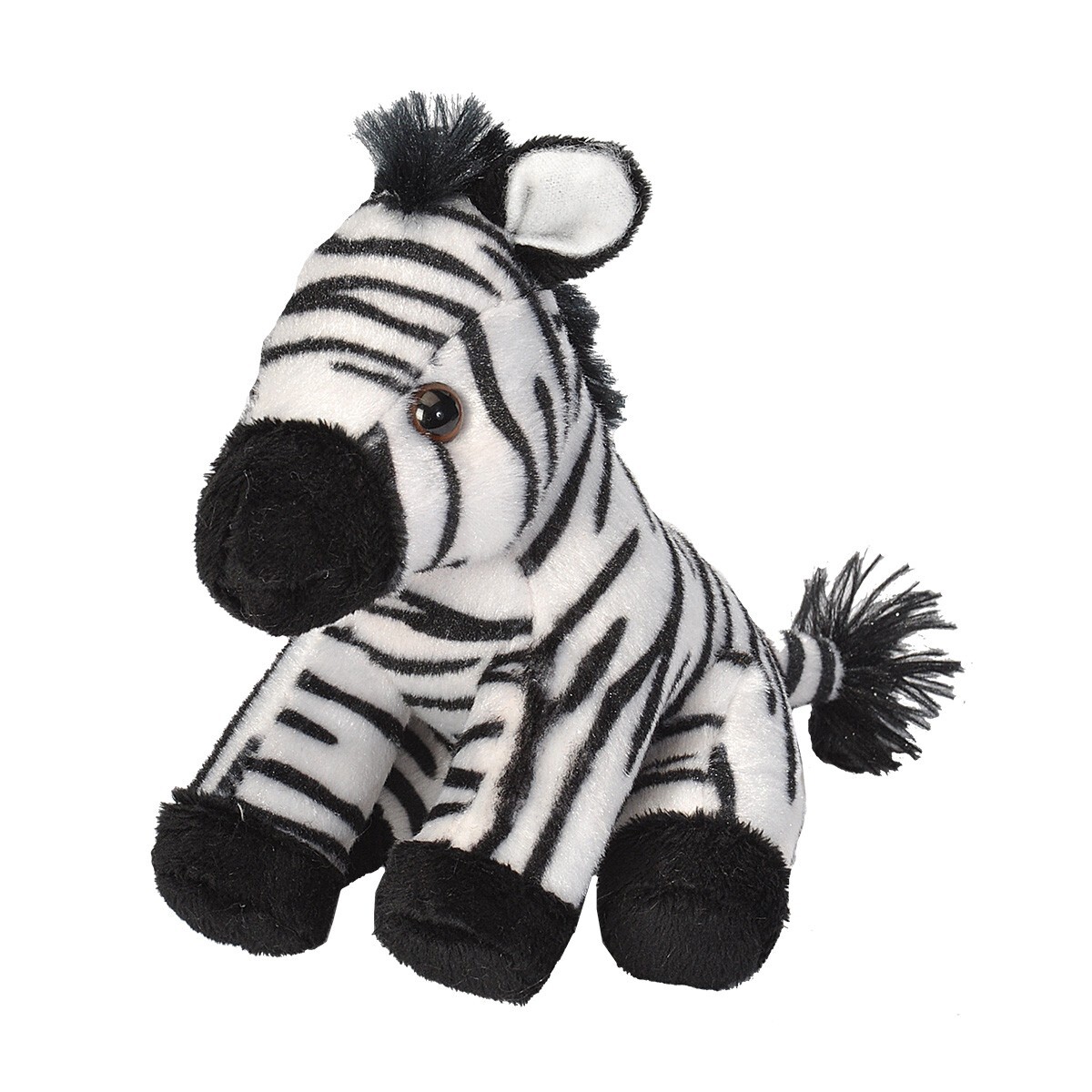 NEW ZEBRA WILD REPUBLIC POCKETKINS SOFT TOY TEDDY BEAR PLUSH CUDDLY