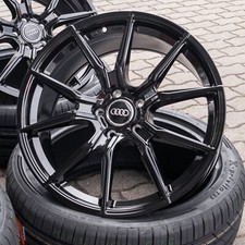 19 Zoll Alufelgen V1 für Audi A6 4G 4K F2 C8 A4 S4 B8 RS3 S3 8V SQ2 ABE Schwarz