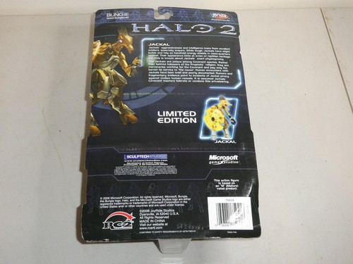 FIGURA HALO 2 CHACAL EDICIÓN LIMITADA amarillo escudo de energía joyride nuevo 2006 - Imagen 5 de 5