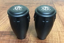 LP Mini Maracas In Shape Of A Conga (Maracas Pequeña Conguitas) Pair. LP201-BK