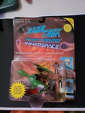Playmates 1994 Star Trek Innerspace Series KLINGON BIRD-OF-PREY MINI PLAYSET