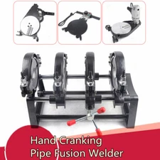 4 Clamps Pipe Fusion Welder Pipe Welding Machine Manually Operated HDPE Butt