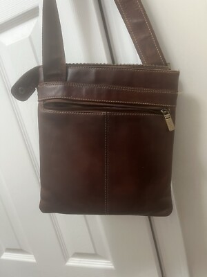 Visconti Leather Crossbody