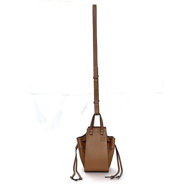 Loewe Shoulder Bag Hammock Mini Brown Anagram 314.30.V07 F Loewe Shoulder Bag Hammock Mini Brown Anagram 314.30.V07 F
