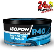 U-Pol Isopon P40 Fibre Glass BodyFiller No.1 600ml Upol
