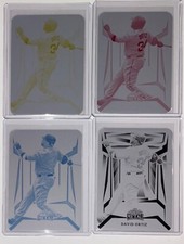 2023 Leaf Metal Baseball David Ortiz Base Printing Plate 1/1 Set Lot