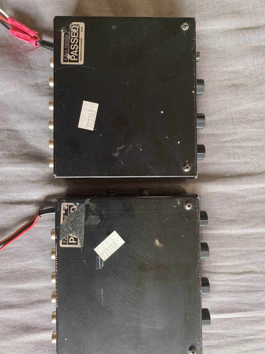 RARE NAKAMICHI EC-200 & 200H Mobile Electric CROSSOVER HI