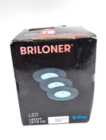 3 X Briloner Led Einbauleuchte Eisengrau 6,5W Modul Warm 3-Stufen-Dimmbar G145