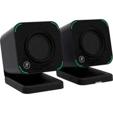 Mackie CR2-X Cube Premium Compact 2.1 Desktop/Bookshelf BMR Speakers. Superior!