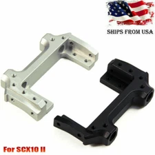 CNC Servo Relocation Bumper Mount For 1/10 RC Axial SCX10 II 90046 90047 Crawler