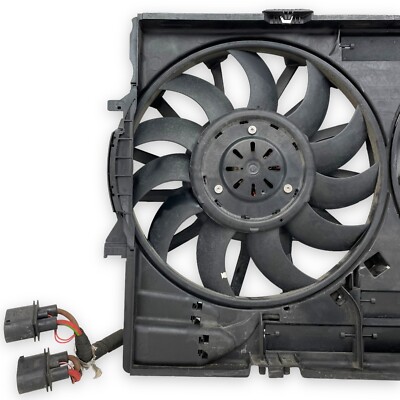 Audi OEM 12-15 A8 Quattro-radiator Cooling Fan Motor 4H0959455AG 