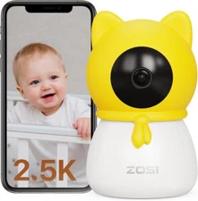 ZOSI C516 2.5K 4MP PT Wireless Security Smart baby monitor Two-Way Audio Camera