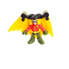 Fisher Price Imaginex DC Comic Robin Flying Jet Pack No Projectiles USA Seller 