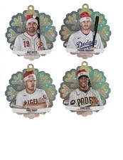 2023 Topps Holiday Mega Box ORNAMENTS U-Pick Trout Arenado Freeman Rodriguez ++