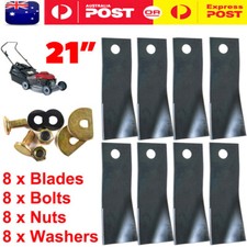 21" Quality replacement blades & bolts for HONDA mowers Lawnmower blades HRU216