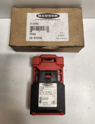 NEW IN BOX! BANNER SAFETY INTERLOCK BODY 49468 SI-QS90E