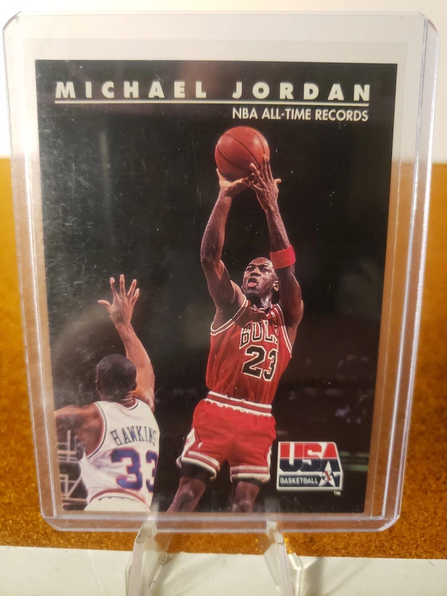 1992 Skybox #45 Michael Jordan NBA All-Time Records USA Basketball