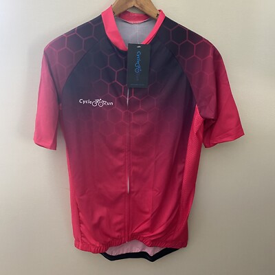 Cycle-Run Mens Short Sleeve With 3 Pockets Size XXL New With Tags