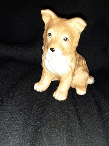 Vintage Porcelain Puppy Dog Figurine Red Heeler Australian Cattle Dog Homco Ebay