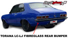 <!--F#f_0-->REAR BUMPER BAR suitable for TORANA LC / LJ SEDAN OR COUPE GTR XU1 FIBREGLASS<!--F/-->