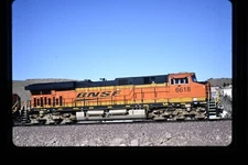 Railroad Slide - BNSF #6618 ES44C4 Locomotive Kingman Arizona 2010 Freight Train