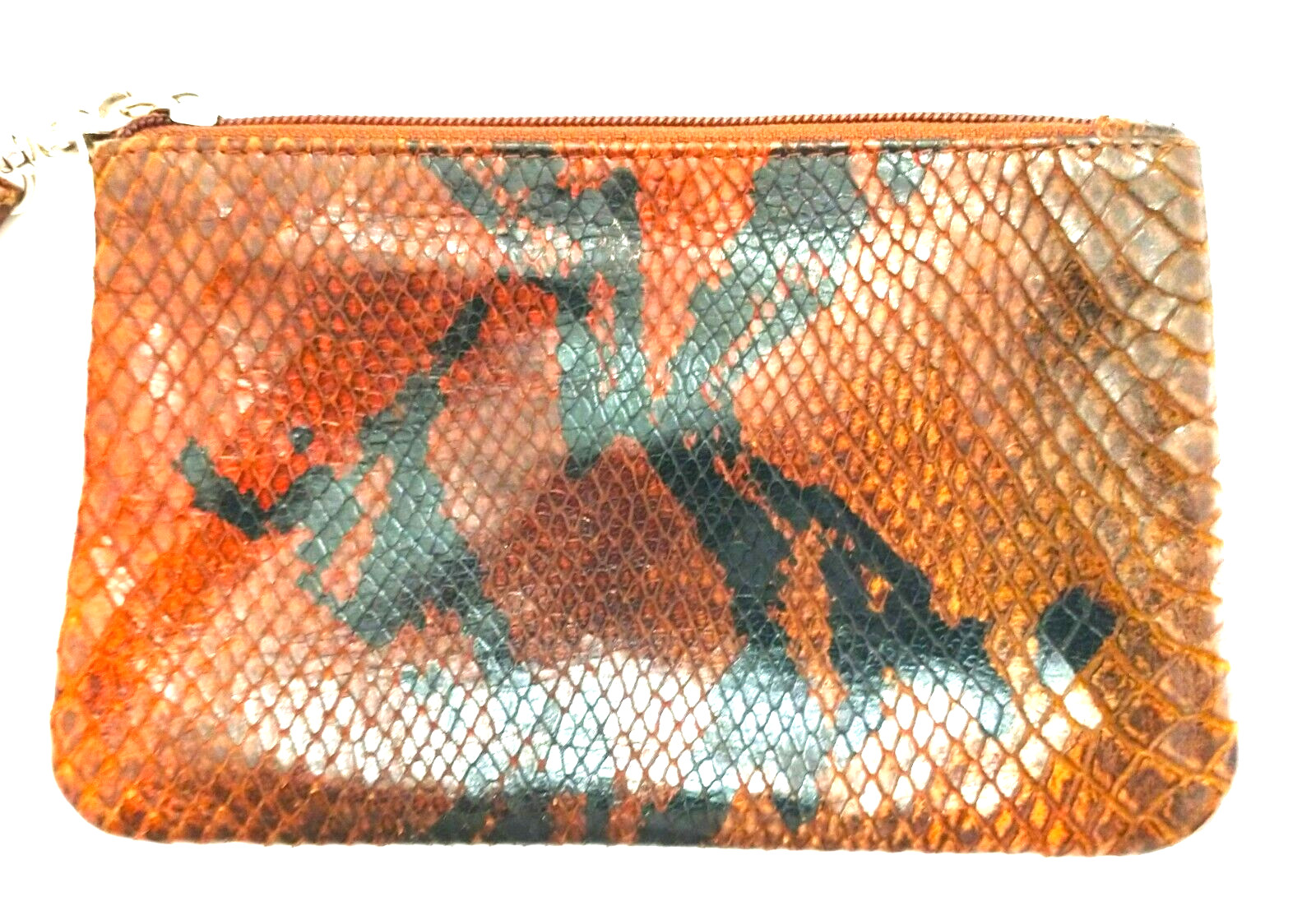 Vintage Danier Natural Leather Python Snakeskin W… - image 2