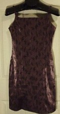 A Aubrey dress sz 1/2 club wear purple