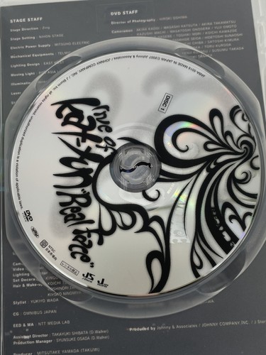 Rare KAT-TUN Live of Real Face 2007 J-Pop Double Disc Set DVD US SELLER - Picture 6 of 7