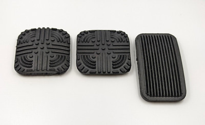 2108-1602048 Brake clutch accelerator pedal pads set 3 pc Lada 2108 2109 21099