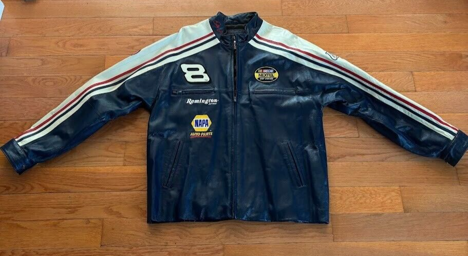 Wilson Dale Earnhardt Jr. レザージャケット L Dale Earnhardt Jr Chase Authentics Wilson Leather Jacket