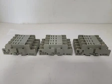 IDEC SH4B-05 RELAY SOCKET BASE 10A 300V (LOT OF 3) NNB