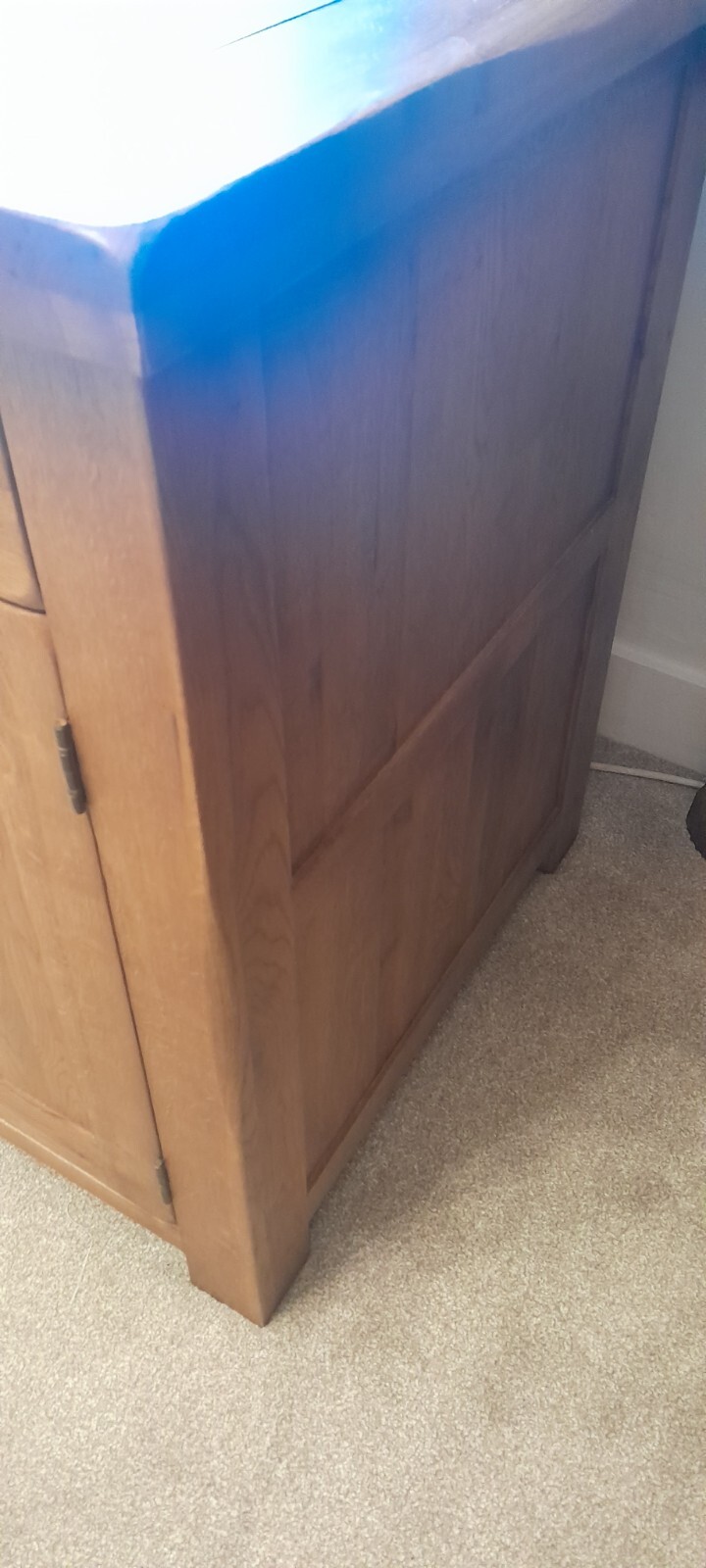 ORIGINAL RUSTIC Rustic Solid Oak DESK Oak Furniture Land eBay