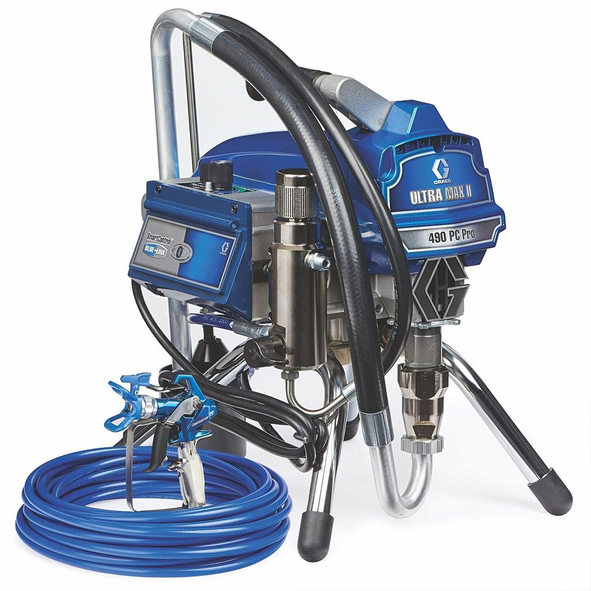 Graco Ultra Max II 490 PC Electric Airless Sprayer, Stand