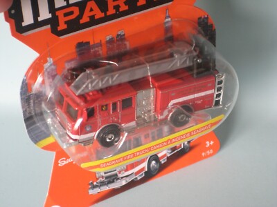 Matchbox Seagrave Fire Truck El Segundo USA 80mm Toy Model Car b Rescue