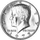 1972 kennedy half dollar