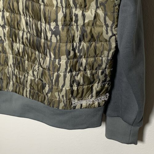 Browning Jacket Mens Small S Zip Camo Realtree Hells Canyon Hunting Hood Puffer - Picture 11 of 15