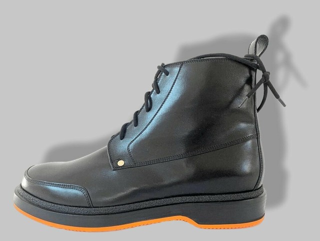 hermes lace up boots