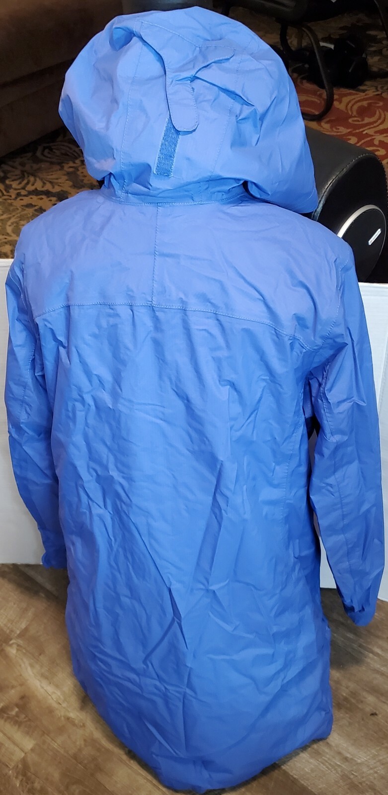 LL BEAN Winter Warmer Coat Fleece Lined 