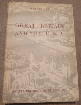 Great Britain and the U.S.A. Luciano Sani. 1958 Soc. editrice Dante Alighieri