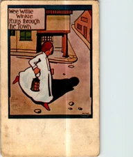 Wee Willie Winkie postcard. Posted Mannington, West Virginia