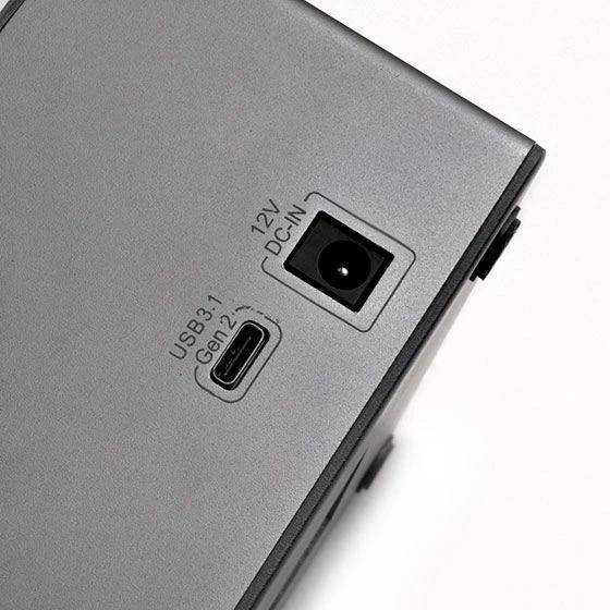 Silverstone SST-TS12C 3.5/2.5inch SATA SSD/HDD USB3.1 Dual Docking Station - Image 3 of 4