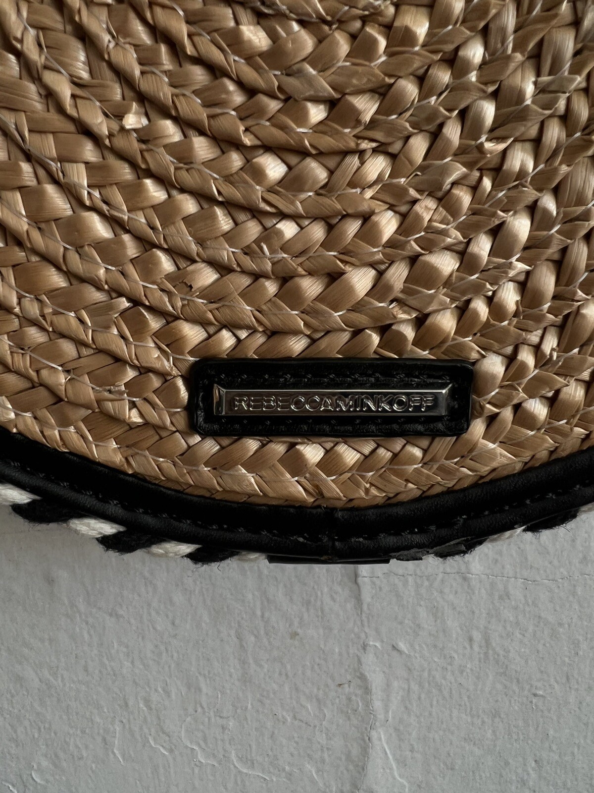 Rebecca Minkoff Straw Circle Crossbody Bag eBay